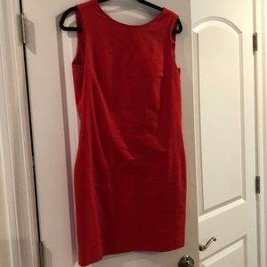 Red Zara dress